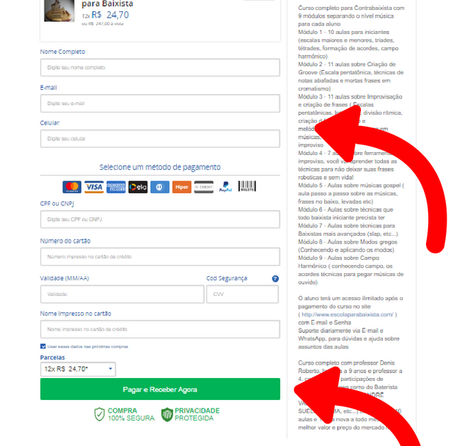 Como Comprar o Curso Baixista Completo do Denis Ribeiro Como Comprar o Curso Baixista Completo do Denis Ribeiro