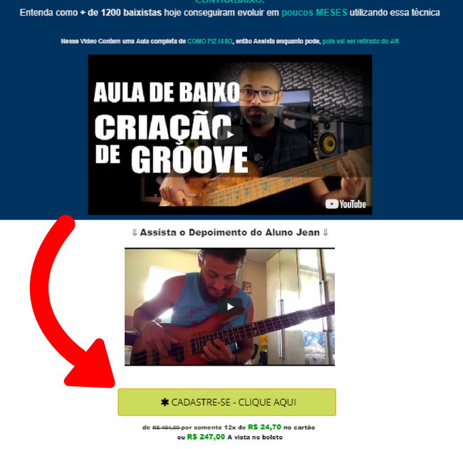 Como Comprar o Curso Baixista Completo Funciona do Denis Ribeiro Como Comprar o Curso Baixista Completo do Denis Ribeiro